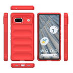 Magic Shield TPU + Flannel Phone Case – TPU, For Google Pixel 8 5G, For Google Pixel 7a