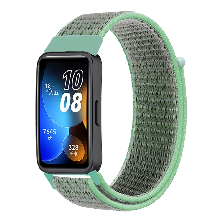 Watch Band – Braided Nylon (16mm) For Huawei Band 8 Blue Sea
