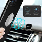 Yesido C81 Car Dashboard Mini Strong Magnetic Phone Holder, C81 (Black), C81 (Silver)