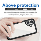 Colorful Series Acrylic + TPU Phone Case, For iPhone 16, For iPhone 15...