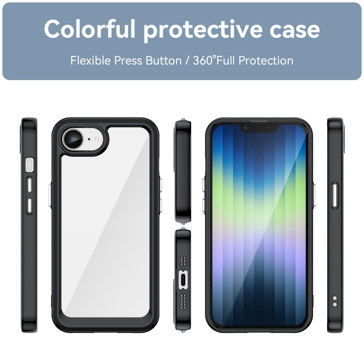 Colorful Series Acrylic + TPU Phone Case, For iPhone 17e / 16e, For...