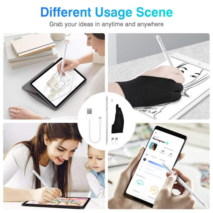 BP17-BL Type-C Universal Magnetic Bluetooth Stylus Pen, BP17-BL – Wear-resistant, Magnetic, Bluetooth