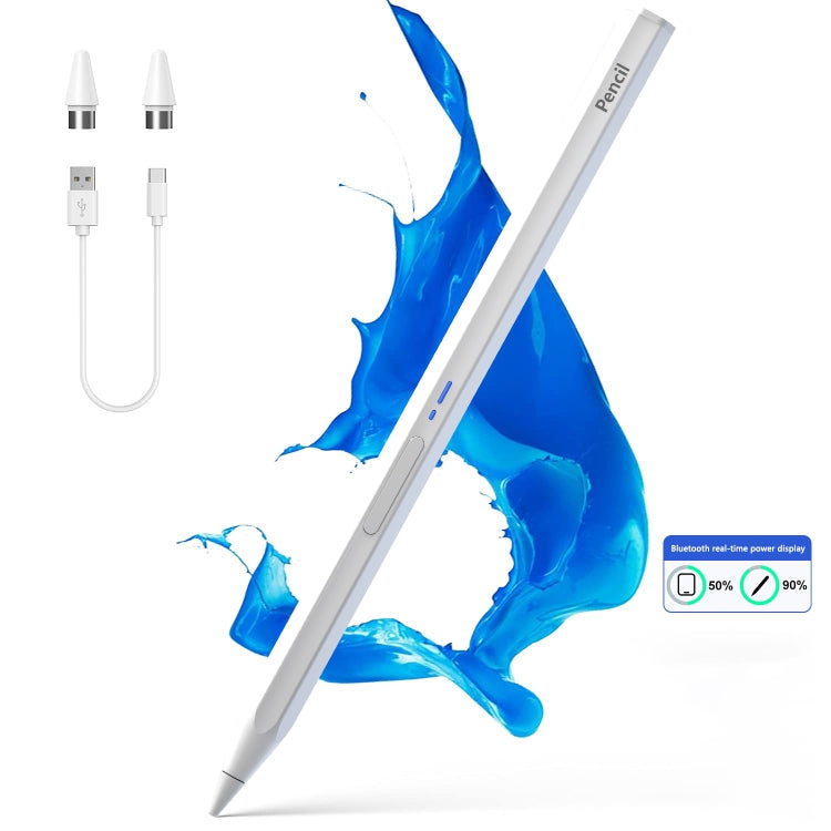 BP19-BL Type-C Universal Magnetic Hexagon Bluetooth Stylus Pen, BP19-BL – Wear-resistant, Magnetic, Bluetooth