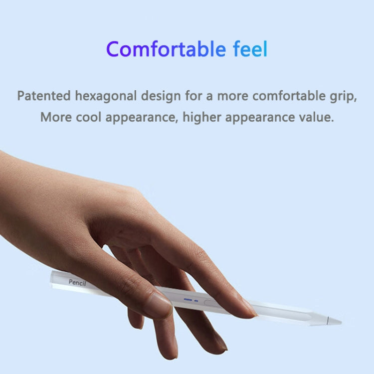 BP19-BL Type-C Universal Magnetic Hexagon Bluetooth Stylus Pen, BP19-BL – Wear-resistant, Magnetic, Bluetooth