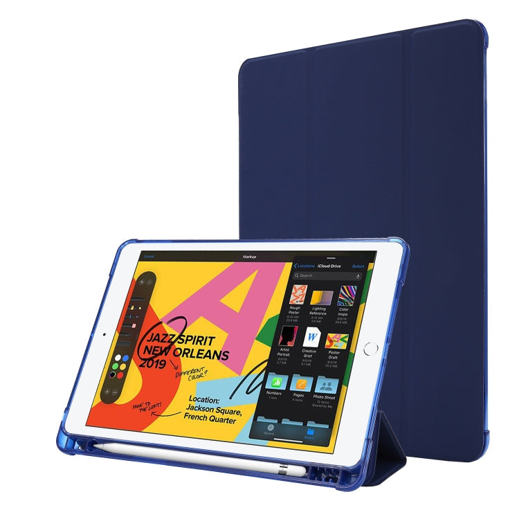 Case – Leather (iPad 10) #8 For iPad 10.2 2021 2020 2019 Dark Blue