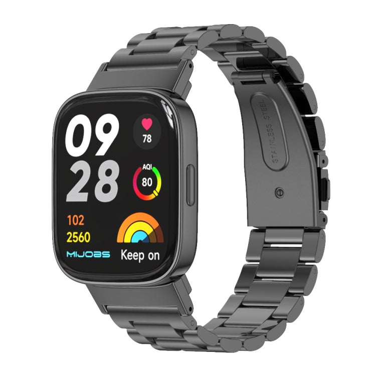 Watch Band – Stainless Steel (Redmi Watch 3) For Redmi Watch 3 Black