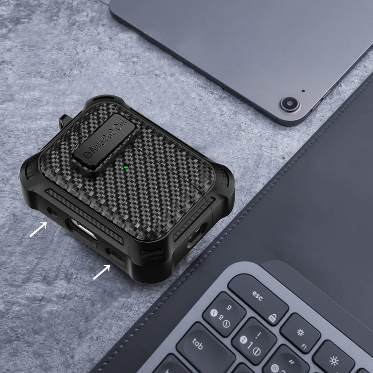 Alpha Carbon Fiber Wireless Bluetooth Earphone Protective Case, For...