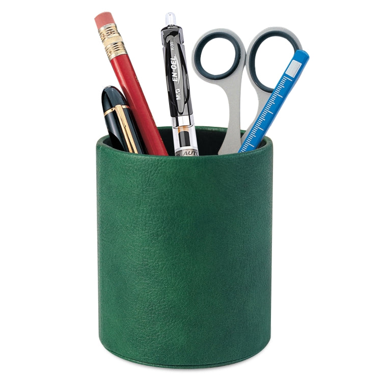 PU Leather Tool Storage Box Desktop Pen Holder – Leather Dark Green