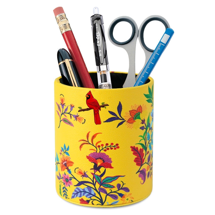 PU Leather Tool Storage Box Desktop Pen Holder – Leather Birdsong