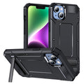Matte Holder Phone Case, For iPhone 15 For iPhone 15 Black