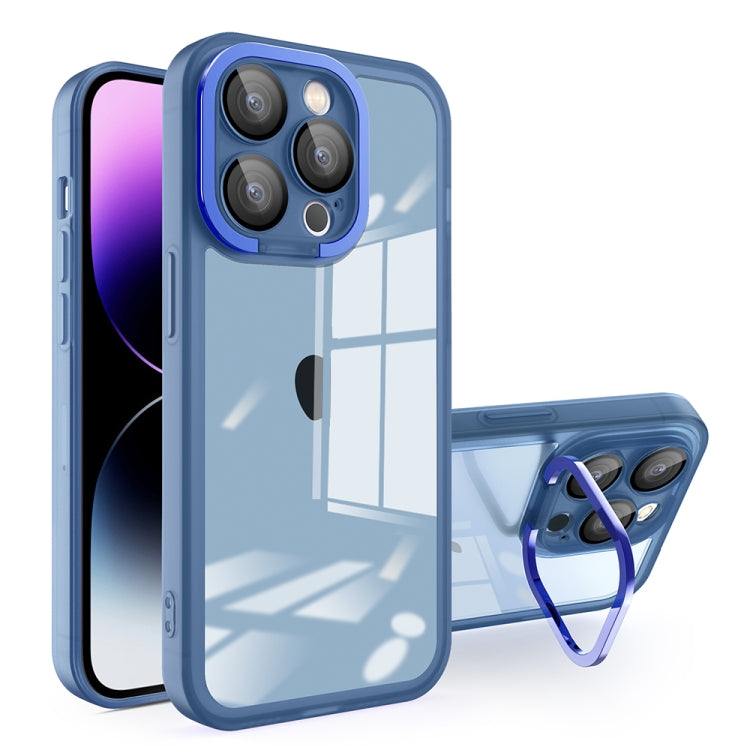 Phone Case – Magnetic, Transparent (iPhone 15 Pro Max) For iPhone 14 Pro Max Royal Blue