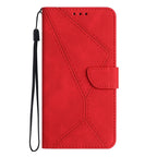 Stitching Embossed Leather Phone Case, For iPhone 14, For iPhone 14 Pro, For iPhone 14 Pro Max, For iPhone 13