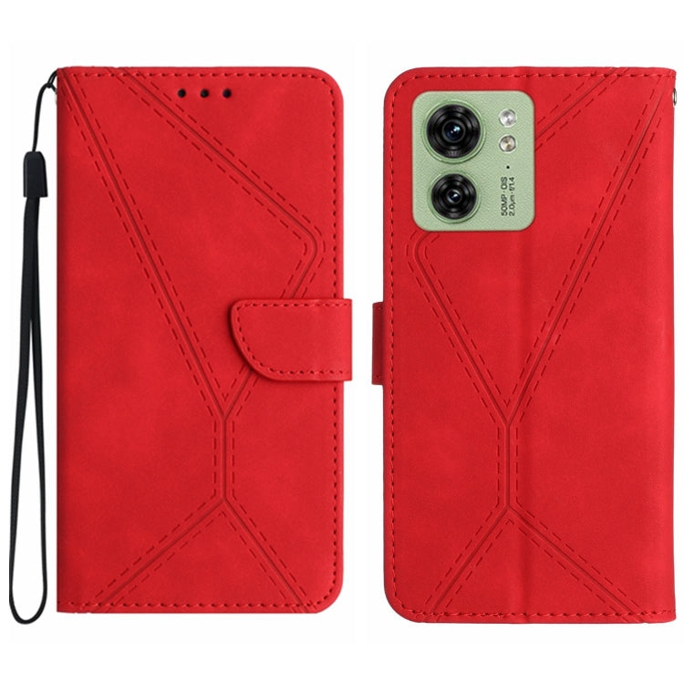 Stitching Embossed Leather Phone Case – Wear-resistant, Card Slot, Kickstand, For Motorola Edge 40, For Motorola Moto G Power 2023, For Motorola Moto G Stylus 5G 2023, For Motorola Edge 40 Pro 5G