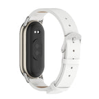 Mijobs Microfiber PU Leather Watch Band, For Xiaomi Smart Band 10 / 9 / 8