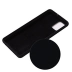 Solid Color Liquid Silicone Shockproof Full Coverage Protective Case, For Samsung Galaxy A51 5G