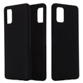 Solid Color Liquid Silicone Shockproof Full Coverage Protective Case, For Samsung Galaxy A51 5G For Samsung Galaxy A51 5G Black