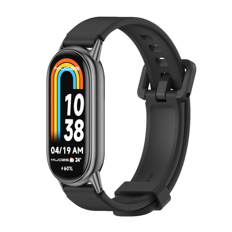 Watch Band – Silicone (Xiaomi Smart Band 10) For Xiaomi Smart Band 10 9 8 Black