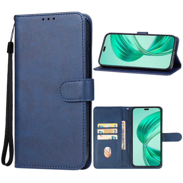 Leather Phone Case, Honor X8b – Lanyard, Card Slot, Leather, For Honor X6a