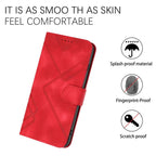 Line Pattern Skin Feel Leather Phone Case – Wear-resistant, Lanyard, Card Slot, For Huawei nova 12i, For Huawei nova 12s, For Huawei nova Y72, For Huawei nova 12 Pro / nova 12 Ultra