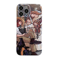 Oil Painting Pattern Glossy PC Phone Case, For iPhone 14 Pro, For iPhone 14 Pro Max, For iPhone 13 Pro Max, For iPhone 13 Pro, For iPhone 13, For iPhone 12 For iPhone 14 Pro Oil Portrait