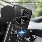 Sliding Camera Cover Design TPU+PC Phone Case – Wear-resistant, Magnetic, TPU, For Huawei nova 12i 4G Global