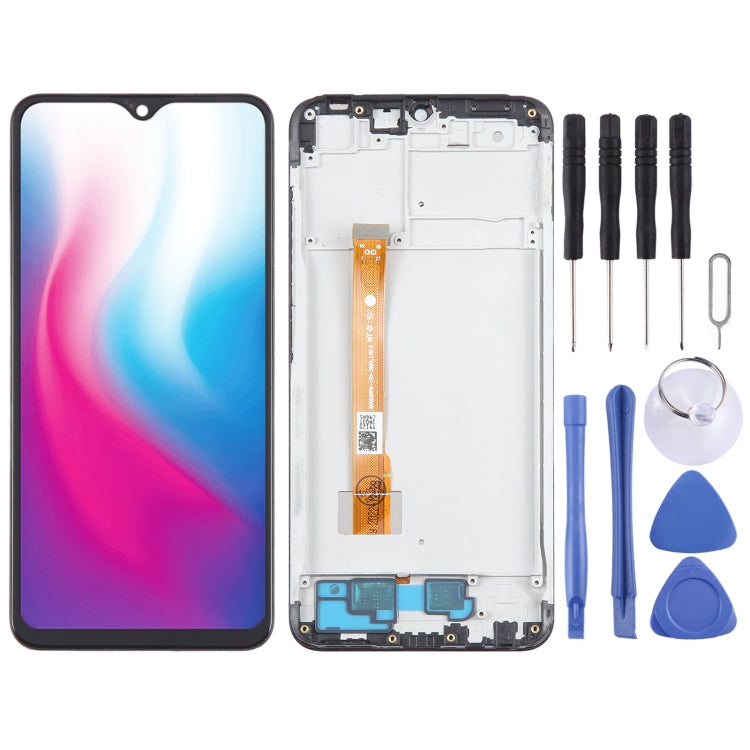 OEM LCD Screen For Digitizer Full Assembly with Frame, For vivo Y91, For vivo Y91i India, For vivo Y93, For vivo Y93s, For vivo Y95, For vivo Y3, For vivo Y11, For vivo Y12, For vivo Y15, For vivo Y17 For vivo Y91