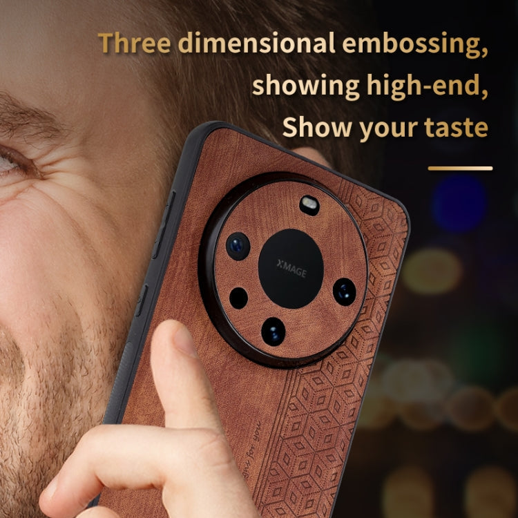 AZNS 3D Embossed Skin Feel Phone Case – Leather, TPU, For Huawei Mate 60, For Huawei Mate 60 Pro, For Huawei Maimang 20, For Huawei nova 11 Pro