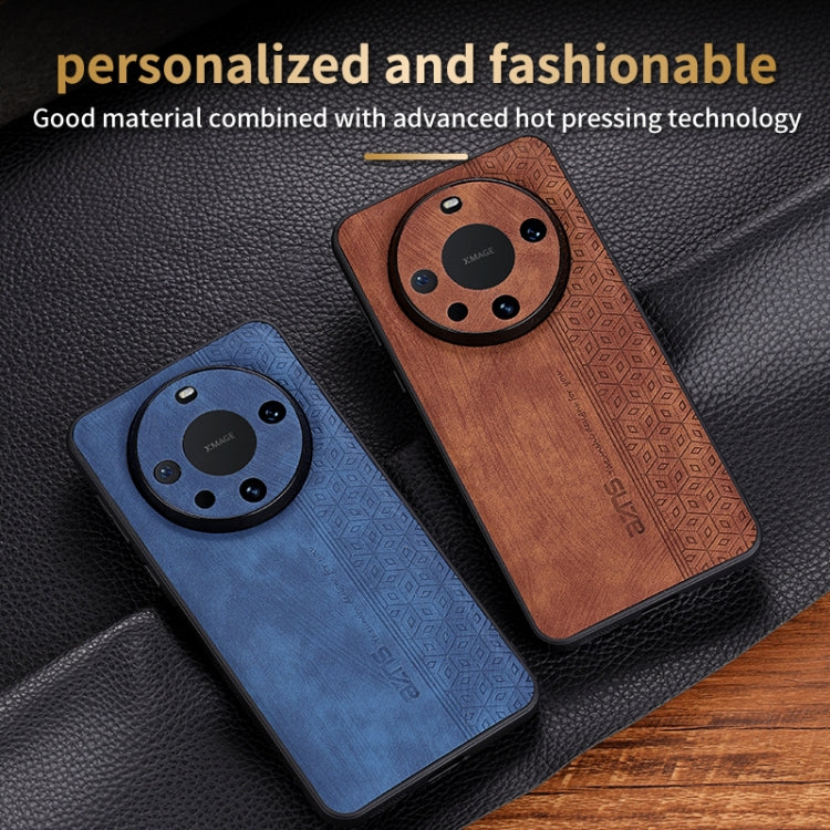 AZNS 3D Embossed Skin Feel Phone Case – Leather, TPU, For Huawei Mate 60, For Huawei Mate 60 Pro, For Huawei Maimang 20, For Huawei nova 11 Pro
