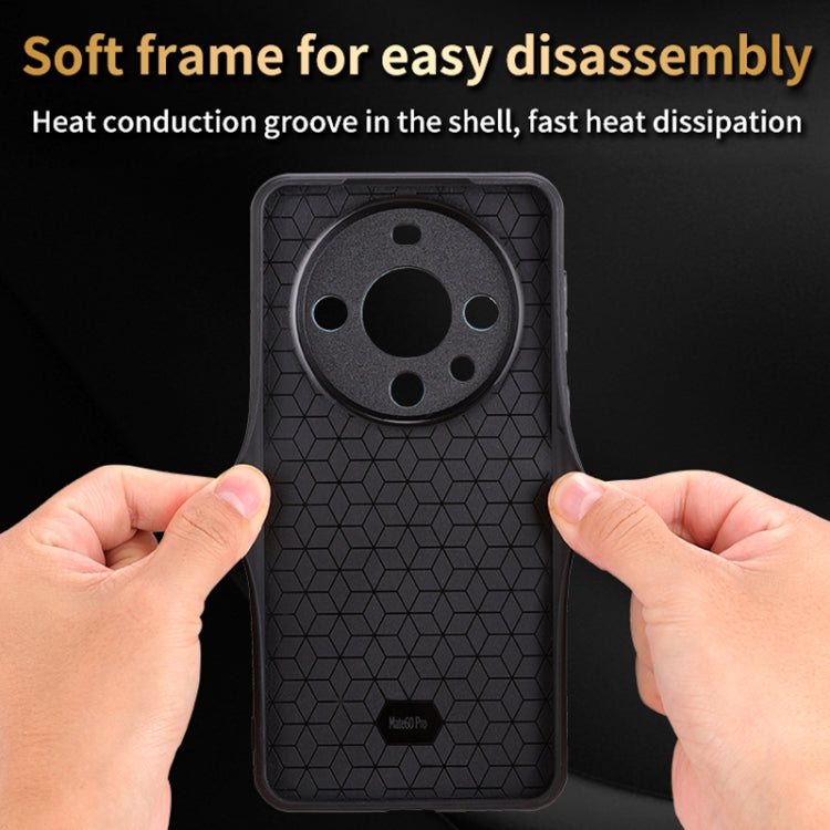 AZNS 3D Embossed Skin Feel Phone Case – Leather, TPU, For Huawei Mate 60, For Huawei Mate 60 Pro, For Huawei Maimang 20, For Huawei nova 11 Pro