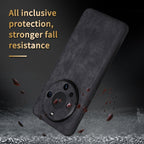 AZNS 3D Embossed Skin Feel Phone Case – Leather, TPU, For Huawei Mate 60, For Huawei Mate 60 Pro, For Huawei Maimang 20, For Huawei nova 11 Pro