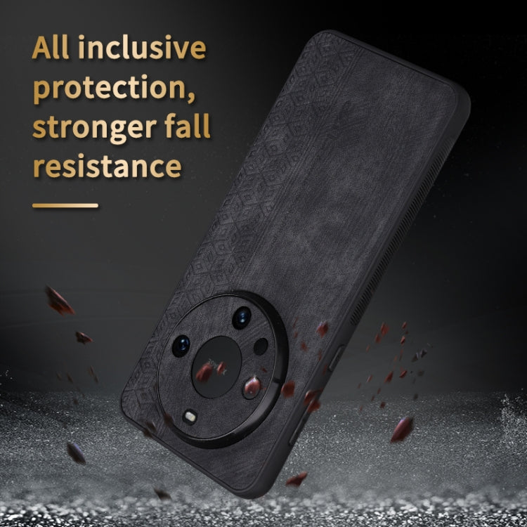 AZNS 3D Embossed Skin Feel Phone Case – Leather, TPU, For Huawei Mate 60, For Huawei Mate 60 Pro, For Huawei Maimang 20, For Huawei nova 11 Pro