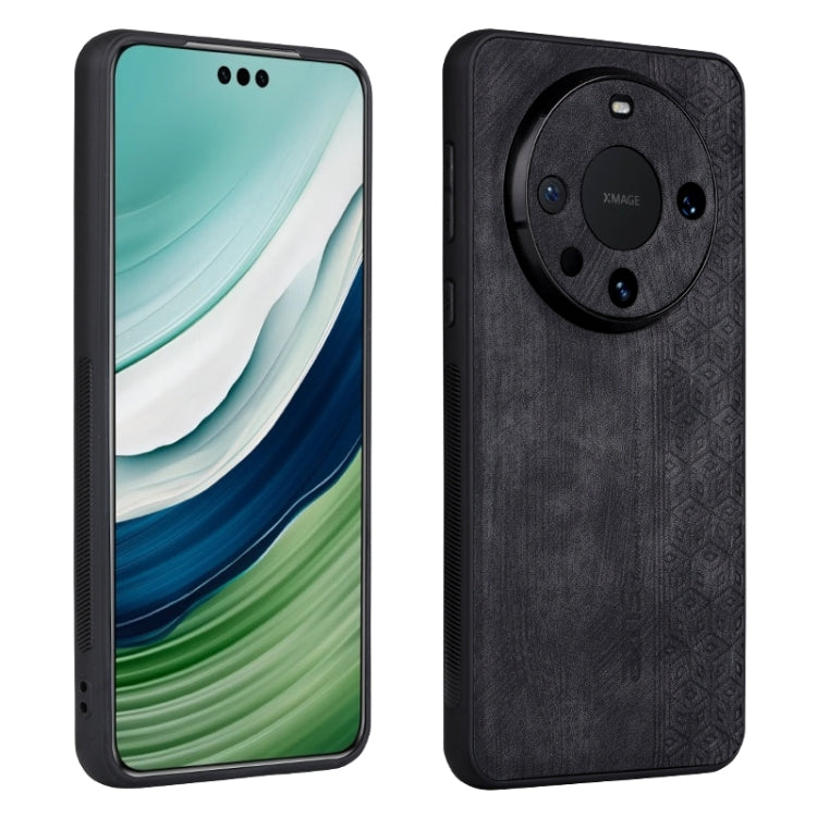 AZNS 3D Embossed Skin Feel Phone Case – Leather, TPU, For Huawei Mate 60, For Huawei Mate 60 Pro, For Huawei Maimang 20, For Huawei nova 11 Pro
