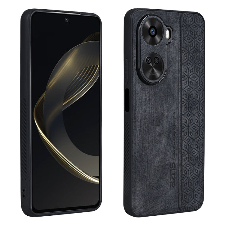 AZNS 3D Embossed Skin Feel Phone Case – Leather, TPU, For Huawei nova 11 SE, For Huawei nova 12 Pro, For Huawei nova 12, For Huawei Mate 60 RS Ultimate
