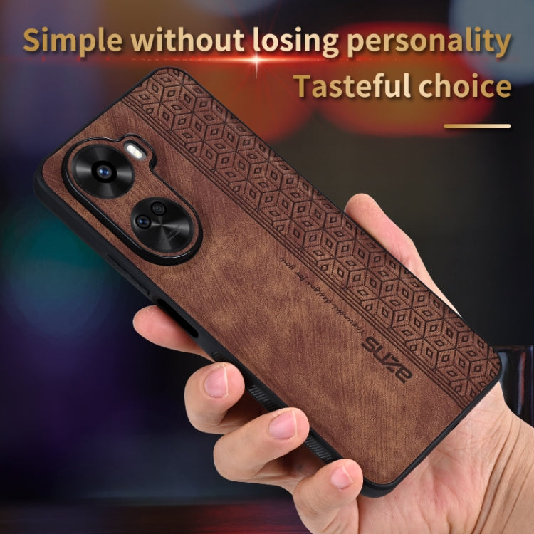 AZNS 3D Embossed Skin Feel Phone Case – Leather, TPU, For Huawei nova 11 SE, For Huawei nova 12 Pro, For Huawei nova 12, For Huawei Mate 60 RS Ultimate