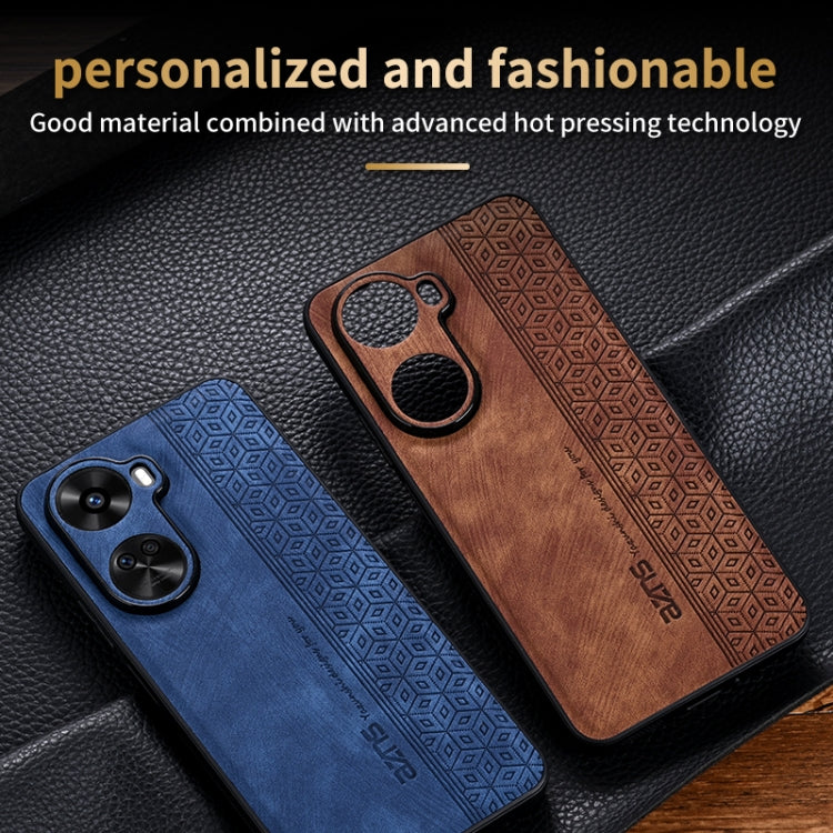 AZNS 3D Embossed Skin Feel Phone Case – Leather, TPU, For Huawei nova 11 SE, For Huawei nova 12 Pro, For Huawei nova 12, For Huawei Mate 60 RS Ultimate