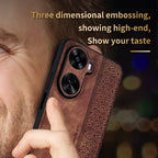 AZNS 3D Embossed Skin Feel Phone Case – Leather, TPU, For Huawei nova 11 SE, For Huawei nova 12 Pro, For Huawei nova 12, For Huawei Mate 60 RS Ultimate