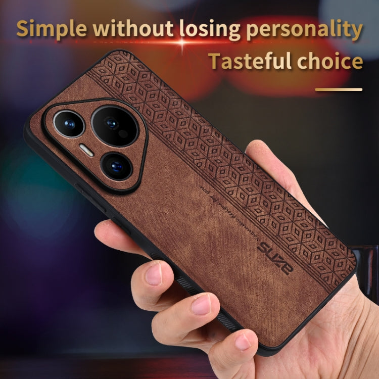 AZNS 3D Embossed Skin Feel Phone Case – Leather, TPU, For Huawei Pura 70 Pro, For Huawei Pura 70, For Huawei Enjoy 70 pro, For Huawei Enjoy 70