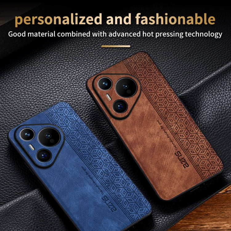 AZNS 3D Embossed Skin Feel Phone Case – Leather, TPU, For Huawei Pura 70 Pro, For Huawei Pura 70, For Huawei Enjoy 70 pro, For Huawei Enjoy 70