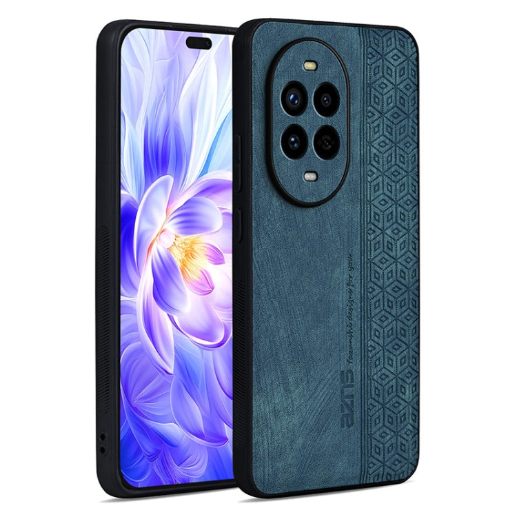 AZNS 3D Embossed Skin Feel Phone Case – Leather, TPU, For Huawei Mate 70 Pro / 70 Pro+, For Huawei Mate 70, For Huawei nova 13 Pro, For Huawei Pura 70 Ultra For Huawei nova 13 Pro Dark Green