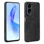 AZNS 3D Embossed Skin Feel Phone Case – Leather, TPU, For Honor X50i