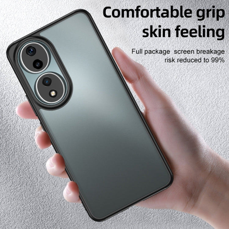 Armor Clear TPU Hard PC Phone Case – Shockproof, TPU, For Honor 90