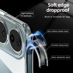 Armor Clear TPU Hard PC Phone Case – Shockproof, TPU, For Honor 90