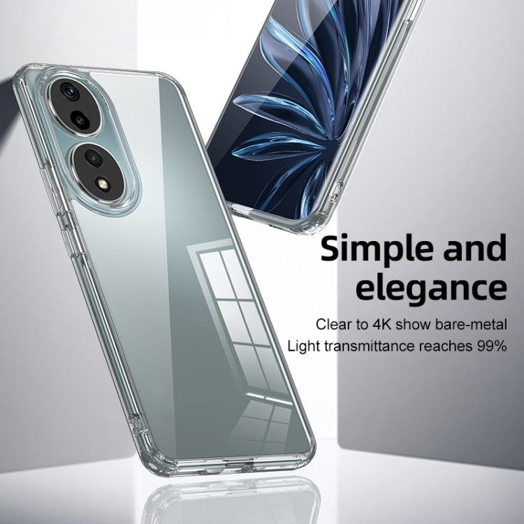Armor Clear TPU Hard PC Phone Case – Shockproof, TPU, For Honor 90
