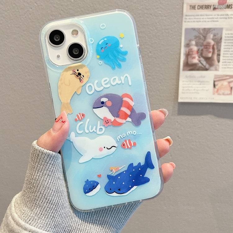IMD Phone Case – Cute Animal Pattern Phone Case, For iPhone 14 Pro Max, For iPhone 14...