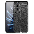 Litchi Texture Shockproof TPU Phone Case – Shockproof, TPU, For Honor 90