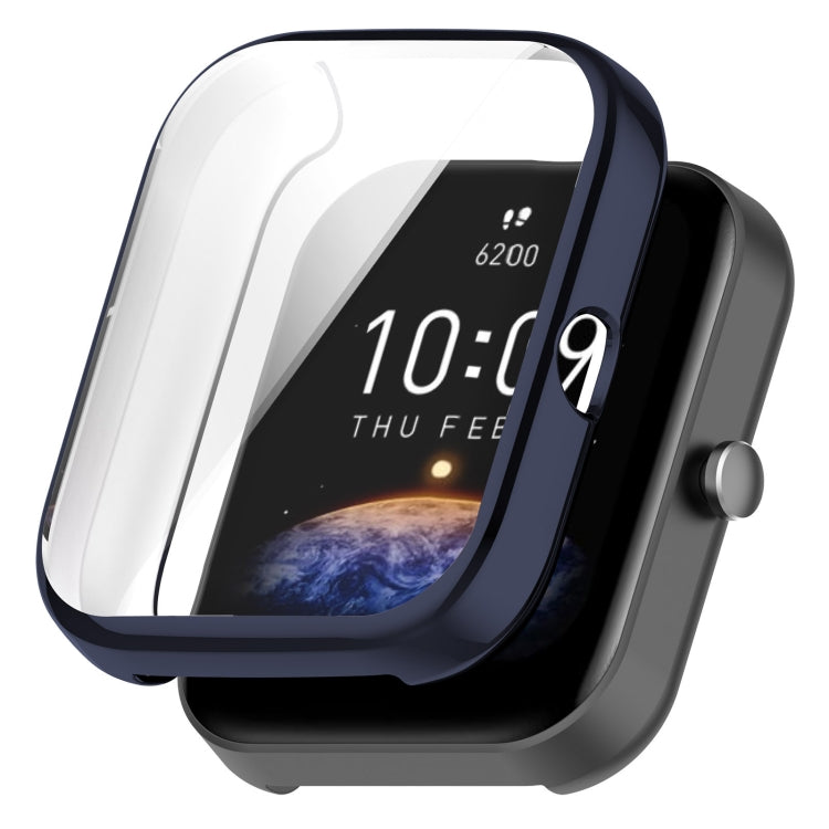 Universal Full Coverage TPU Electroplating Watch Protective Case – TPU, Electroplating, For Amazfit Bip 3 / Bip 3 Pro For Amazfit Bip 3 Bip 3 Pro Midnight Blue