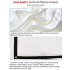 Simple Folding Thin Polyester Projector Film Curtain, 30 inch 16:9, 150 inch 4:3, 150 inch 16:9, 180 inch 16:9, 200 inch 16:9