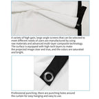 Simple Folding Thin Polyester Projector Film Curtain, 30 inch 16:9, 150 inch 4:3, 150 inch 16:9, 180 inch 16:9, 200 inch 16:9
