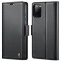 CaseMe 023 Butterfly Buckle Litchi Texture RFID Anti-theft Leather Phone Case, For Samsung Galaxy S20, For Samsung Galaxy S20+, For Samsung Galaxy A71 4G, For Samsung Galaxy A51 4G/M40s For Samsung Galaxy S20 Black