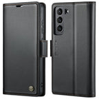 CaseMe 023 Butterfly Buckle Litchi Texture RFID Anti-theft Leather Phone Case, For Samsung Galaxy S22 5G, For Samsung Galaxy A32 5G / M32 5G, For Samsung Galaxy A52/A52s 5G, For Samsung Galaxy A22 5G For Samsung Galaxy S22 5G Black